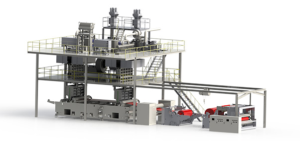 青岛润聚祥机械有限公司官网，河南润聚祥新型材料有限公司，无纺布设备，无纺布机械，无纺布生产线，非织造布生产线，纺熔非织造布生产线，熔喷非织造布生产线